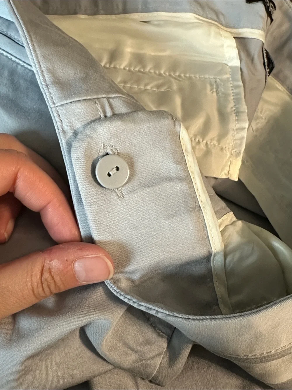 Express shorts pale